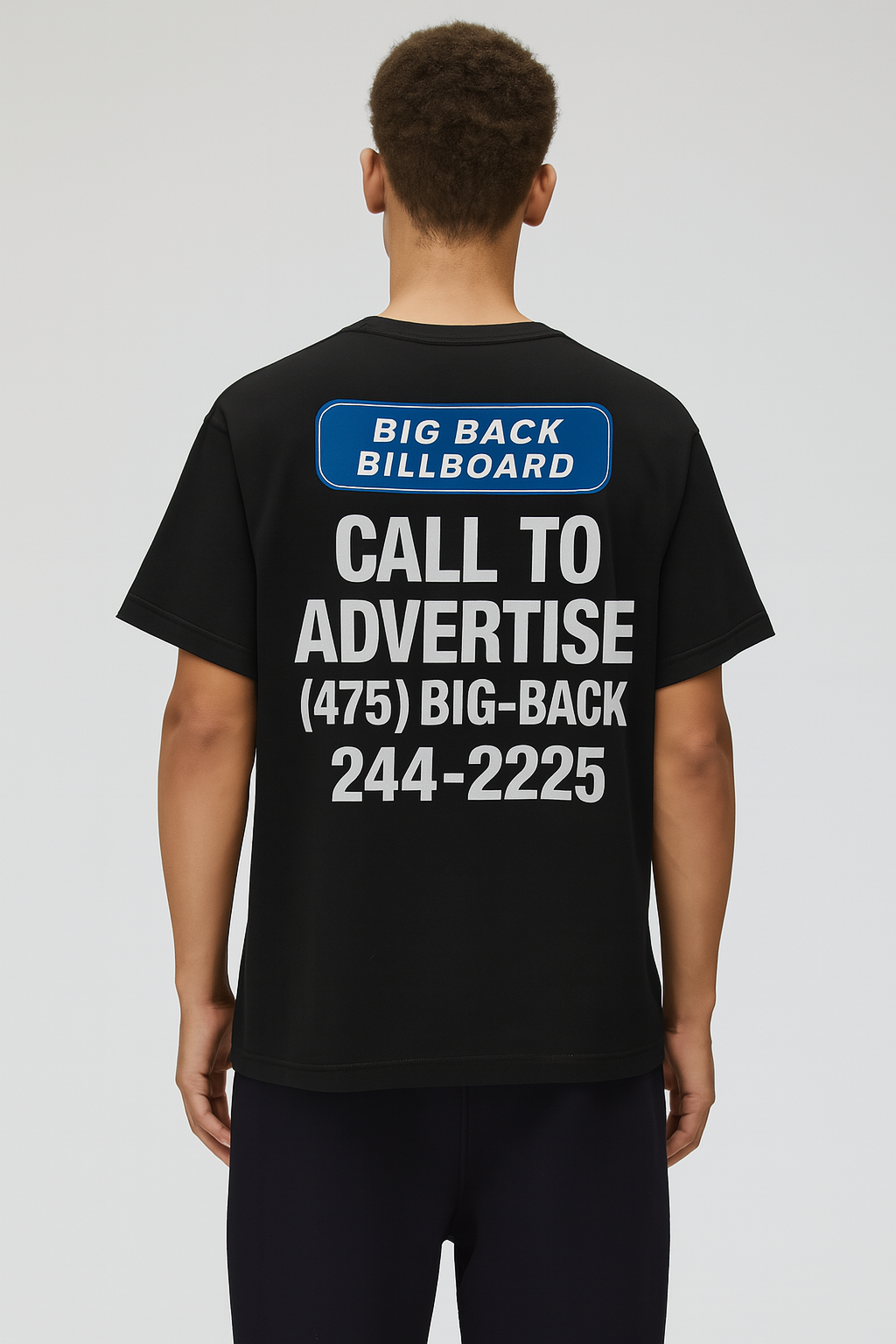 CALL TO ADVERTISE (475)BIG-BACK